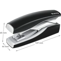 Leitz Heftgerät 5603-00-95, NeXXt Softpress, Flat-Clinch, Heftleistung 30 Blatt, Schwarz -Einrichtungsgeschäft 0013e84fc35c35be9c5af7e53169913478089e6d heftgeraet leitz 5603 00 95 nexxt softpress