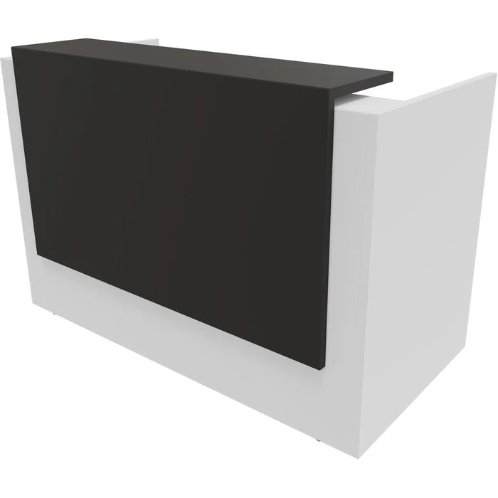 Quadrifoglio Empfangstheke Z2C73, Anthrazit / Weiß, 166 X 113 X 88cm, Rezeption, Lackierte Elemente 3 Quadrifoglio Empfangstheke Z2C73, Anthrazit / Weiß, 166 X 113 X 88cm, Rezeption, Lackierte Elemente