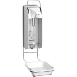 B.Braun Desinfektionsmittelspender 3908403, Mit Tropfschale, Aluminium, Silber, 1000ml