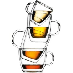 Bodum Kaffeegläser Bistro Tassen 10604-10, Doppelwandig, Mit Henkel, 300ml, 2 Stück -Einrichtungsgeschäft 08e7decac8ad666033613011f150f539adb2b01f kaffeeglaeser bodum bistro tassen 10604 10