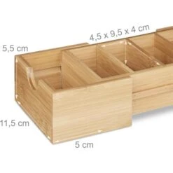 Relaxdays Karteitrog A8 Quer, Aus Bambus, Braun, Für 500 Karteikarten -Einrichtungsgeschäft 0a6dea01ddd2f8d138560b8ce65c89557458e2f0 karteitrog relaxdays a8 quer