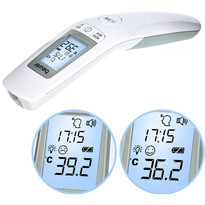Beurer Fieberthermometer FT 90, Infrarot, Stirn, Digital, Kontaktlos 3 Beurer Fieberthermometer FT 90, Infrarot, Stirn, Digital, Kontaktlos