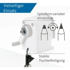 Dahle® Dahle 133 Spitzmaschine 11.5mm Schwarz/weiß Zwinge -Einrichtungsgeschäft 0d04adbb034f3aeb8eeca4a0c941132979c5628e spitzmaschine dahle 133 mit kurbel