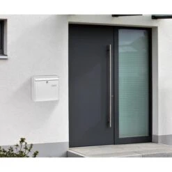 Burg Wächter Burg-Wächter Briefkasten Potsdam 877 W, Aus Stahl, Weiß -Einrichtungsgeschäft 14ddfc85e3048e75c9014b8668e3d10edf0db295 briefkasten burg waechter potsdam 877 w weiss