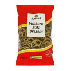 Alnatura Salzbrezeln Vollkorn-Brezeln, BIO, 125g