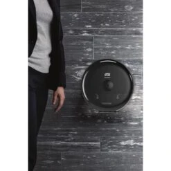 Tork Toilettenpapierspender SmartOne Mini, 681008, T9, Kunststoff, Für Mini Jumbo Rollen, Schwarz -Einrichtungsgeschäft 180f072c9697bb368656a8ac3ba453e3b95bf6fd toilettenpapierspender tork smartone mini 681008