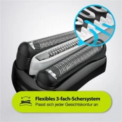 Braun Rasierer Series 3 Shave&Style 3000BT, 3 In 1, Für Männer, Trockenrasierer, Trimmer -Einrichtungsgeschäft 1a1c2bd2b08acdee3616e3feb9ec750eabfbae0c elektrorasierer braun series 3 shaveundstyle 3000bt