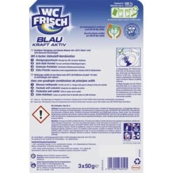 WC-Frisch WC-Duftspüler Blau Kraft Aktiv Chlor, Färbt Das Wasser Blau, Im Korb, 3 Stück -Einrichtungsgeschäft 1c425ef53b14cd2172e7845aa5b893b9d5a0bff2 wc duftspueler wc frisch blau kraft aktiv chlor