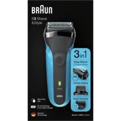 Braun Elektrorasierer Series 3 310BT Shave & Style, Für Herren, Wet & Dry, Mit Trimmer, Schwarz/blau -Einrichtungsgeschäft 1d8e94c9997964868ff5724d959a0e7168002c58 elektrorasierer braun series 3 310bt shave und style
