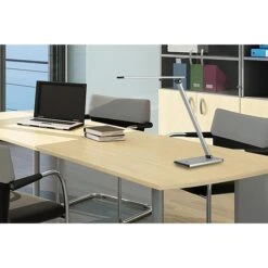 Unilux Schreibtischlampe Terra LED, Dimmbar, Silber, Mit Standfuß -Einrichtungsgeschäft 1f261e80282d32cbecbcf639bb036f514854c484 schreibtischlampe unilux terra led