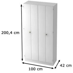 Hammerbacher Falttürenschrank H-Serie 6900, Weiß, 100 X 200,4 X 42cm, Aus Holz 9 Hammerbacher Falttürenschrank H-Serie 6900, Weiß, 100 X 200,4 X 42cm, Aus Holz -Einrichtungsgeschäft 21d4dbeaf2d6f2fdabd386a8a11f51fdca219e93 falttuerenschrank hammerbacher h serie 6900 weiss