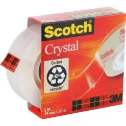 Scotch Crystal Clear Tape 600 Klebeband 19mm X 33m