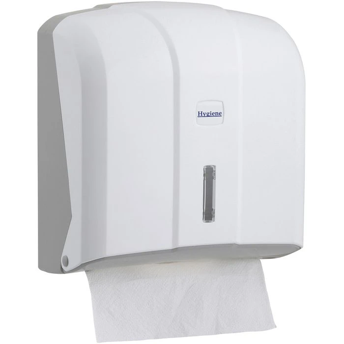 Böttcher-AG Handtuchspender Profi, Kunststoff, Für 500 Falthandtücher, Weiß 3 Böttcher-AG Handtuchspender Profi, Kunststoff, Für 500 Falthandtücher, Weiß