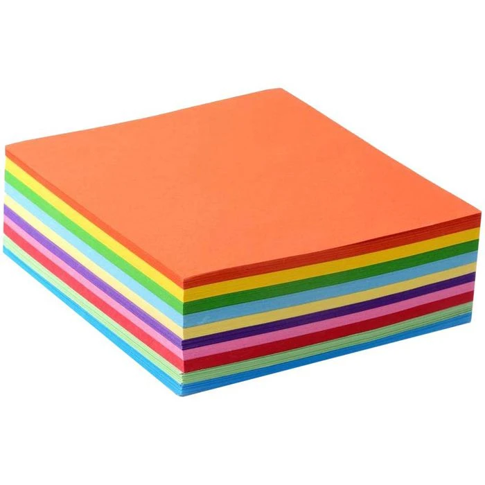 Böttcher-AG Faltblätter 15 X 15cm, 70g/m², 10 Farben Sortiert, 500 Blatt 3 Böttcher-AG Faltblätter 15 X 15cm, 70g/m², 10 Farben Sortiert, 500 Blatt