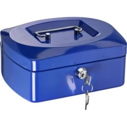 Alco Geldkassette 8410-15, Blau, 20,5 X 8,5 X 16 Cm, 8 Münzfächer -Einrichtungsgeschäft 24393a4e4fd762da922761ff4a3f3fbbb9bc55fa geldkassette alco 8410 15 blau