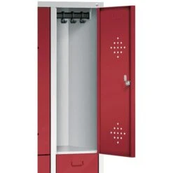 CP-Möbel Spind S 2000 Classic, Mit Sockel, Rubinrot, 4 Abteile Mit 8 Fächern, BxT: 119 X 50cm 11 CP-Möbel Spind S 2000 Classic, Mit Sockel, Rubinrot, 4 Abteile Mit 8 Fächern, BxT: 119 X 50cm -Einrichtungsgeschäft 24a258aeccee327d50d9930eb932709286d38cbf spind cp moebel s 2000 classic rubinrot