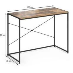 Vicco Schreibtisch Fyrk, Braun, Vintage, Maße: 100 X 45cm -Einrichtungsgeschäft 2673cb661c3bd1b87389c3c0d09f6f0215c6c7b6 schreibtisch vicco fyrk braun
