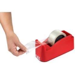 Sax Klebefilmabroller Tape It Easy 0-729-01, Rot, Tischabroller Für Kleberollen 50mm X 66m -Einrichtungsgeschäft 29683213249bca3d0e90c27148f96a1402374792 klebefilmabroller sax tape it easy 0 729 01 rot