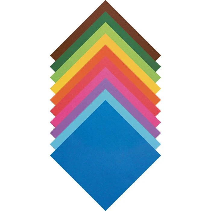 Folia 8915 Faltblätter 15 X 15cm 10 Farben 4 Folia 8915 Faltblätter 15 X 15cm 10 Farben – Bild 2