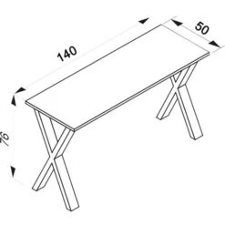 VCM Schreibtisch Lona, 914670, Weiß, Maße: 140 X 50cm -Einrichtungsgeschäft 2b3b2e2d686f909d92256d44d7b004bfbbb8ca40 schreibtisch vcm lona 914670 weiss