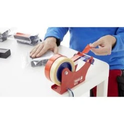 Tesa Klebefilmabroller 6012, Rot / Blau, Tischabroller Für 2 Kleberollen 25mm X 66m -Einrichtungsgeschäft 2b5fe882ebf09a045686704f127c93758788dfa4 klebefilmabroller tesa 6012 rot blau