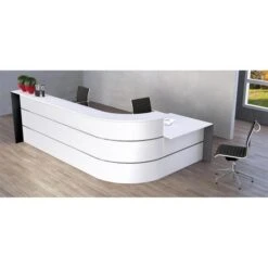 Kerkmann Empfangstheke Bari 3568, Weiß, 370 X 112 X 200cm, Winkeltheke Mit Anbautisch -Einrichtungsgeschäft 302394e56023a8bde8a5253ad466cb5639a43ca8 empfangstheke kerkmann bari 3568 weiss