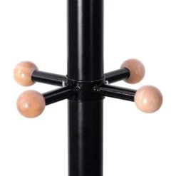 Songmics Garderobenständer RCR17B, Mit 12 Haken, Metall, Schwarz -Einrichtungsgeschäft 305468340172a74f7403b5e0e833d374b56e7e2f garderobenstaender songmics rcr17b