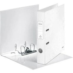 Leitz Ordner 1006-01-01 WOW Laminierter Karton, A4, 5,2cm, Weiß -Einrichtungsgeschäft 30cf152cfbe5b55d5d30f56e9c928acca81ab031 ordner leitz 1006 01 01 wow laminierter karton a4