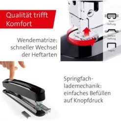 Novus B7 Automatic Heftgerät 30 Blatt Schwarz -Einrichtungsgeschäft 31bbcea05845f6eb3e81281fdd86a42f1c48692f heftgeraet novus b7a automatic 020 1056