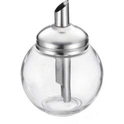 Westmark Zuckerstreuer Roma 65442260, Aus Glas, Transparent / Silber, 250ml