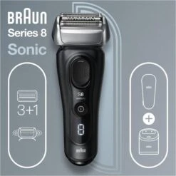 Braun Elektrorasierer Series 8 8450cc, Schwarz, Wet&Dry, 3+1 Scherkopf, Trimmer+Reinigungsstation -Einrichtungsgeschäft 345c297ecea193795cb1e5c4cab2b06ca766a689 elektrorasierer braun series 8 8450cc schwarz