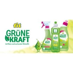 Fit WC-Reiniger Grüne Kraft, Mit Zitronensäure Und Zuckertensiden, 750ml -Einrichtungsgeschäft 3b65b2871570e7a939cb90c055bac34f63380ca7 wc reiniger fit gruene kraft
