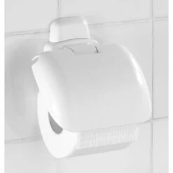 Wenko Toilettenpapierspender Pure, 17941100, Kunststoff, 1 Kleinrolle, Mit Abdeckung, Weiß -Einrichtungsgeschäft 3f7cea5719163a65b79b58b3675bb815b31b6aa4 toilettenpapierspender wenko pure 17941100