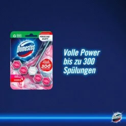 Domestos WC-Duftspüler Active Blue Blauspüler, Pinke Magnolie, Färbt Das Wasser Blau, Im Korb -Einrichtungsgeschäft 3fe81f765ea7e97524b504329235e4fb227e6bea wc duftspueler domestos active blue blauspueler