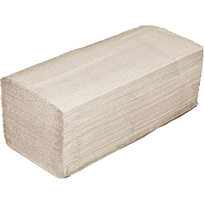 Papierhandtücher 2lagig 25x23 Natur Zick-Zack-Falz 3200 Stück 4 Papierhandtücher 2lagig 25x23 Natur Zick-Zack-Falz 3200 Stück – Bild 2