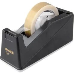Scotch Klebefilmabroller C10, Schwarz, Tischabroller Für Kleberollen 25mm X 66m -Einrichtungsgeschäft 43fea5cdb312508d1c50f12dc0a733efec4030c7 klebefilmabroller scotch c10 schwarz