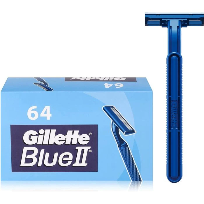 Gillette® Gillette Rasierer Blue II, Einwegrasierer, 2 Klingen-Technologie, 64 Stück 3 Gillette® Gillette Rasierer Blue II, Einwegrasierer, 2 Klingen-Technologie, 64 Stück