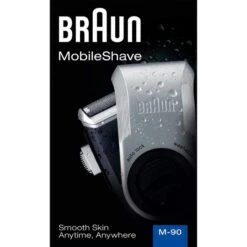 Braun Elektrorasierer MobileShave M-90, Twist Cap, Herren, Reiserasierer Für Unterwegs, Blau/silber -Einrichtungsgeschäft 44eb09bd1c660fcb26b8a73cbc356158926914df elektrorasierer braun mobileshave m 90 twist cap