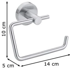 Tesa Toilettenpapierspender Moon, 40301, Ohne Bohren, Metall, Für 1 Kleinrolle, Silber -Einrichtungsgeschäft 46d7910b21a2ac803030818e8bd8aad51ab7e29e toilettenpapierspender tesa moon 40301