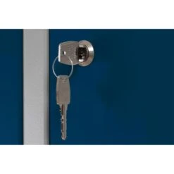 G-Office Schließfachschrank PEL32, Aus Metall, 32 Fächer, 80 X 168 X 15cm, Blau -Einrichtungsgeschäft 476ac07b9ded914130eb20218db2cac57593980f schliessfachschrank g office pel32 aus metall