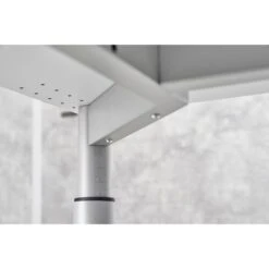 Hammerbacher Schreibtisch Y-Serie, Verstellbar, 180 X 68-82 X 80, Lichtgrau / Silber -Einrichtungsgeschäft 49c7ef415492ddac7199531fddd795f0c47fadbb schreibtisch hammerbacher y serie