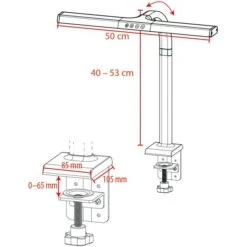 FeinTech Schreibtischlampe LTL00310, Dimmbar, Tischklemme 9 FeinTech Schreibtischlampe LTL00310, Dimmbar, Tischklemme -Einrichtungsgeschäft 4d29b75f6abd78103563f5b345525c28203458a3 schreibtischlampe feintech ltl00310