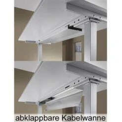 Hammerbacher Schreibtisch XDSM 82, Lichtgrau, Elektrisch Höhenverstellbar, 200 X 120cm, L-Form -Einrichtungsgeschäft 4d5586b4e14f9966cf9f57df0da6518338d531bf schreibtisch hammerbacher xdsm 82 lichtgrau