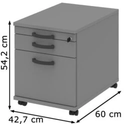 Röhr Rollcontainer Techno, Holz, Mittelgrau, Mit 2 Schüben Und Hängeregistratur, Abschließbar, Tiefe 60cm 11 Röhr Rollcontainer Techno, Holz, Mittelgrau, Mit 2 Schüben Und Hängeregistratur, Abschließbar, Tiefe 60cm -Einrichtungsgeschäft 4df66f2719bbd638c9a8742de5d6fc9ca96f95b4 rollcontainer roehr techno holz mittelgrau