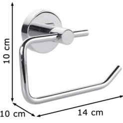 Tesa Toilettenpapierspender Smooz, 40314, Ohne Bohren, Metall, Für 1 Kleinrolle, Silber -Einrichtungsgeschäft 4fd7a864e8110d3a9f1898f6f5b4aa981229f790 toilettenpapierspender tesa smooz 40314
