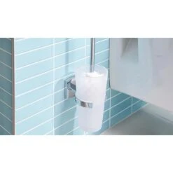 Tesa WC-Bürste Klaam, Weiß / Chrom, Bürstenhalter Aus Glas, Zur Wandmontage 12 Tesa WC-Bürste Klaam, Weiß / Chrom, Bürstenhalter Aus Glas, Zur Wandmontage -Einrichtungsgeschäft 5138f43965c99948d40ea6ade928ef9ebff90347 wc buerste tesa klaam weiss chrom