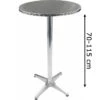 Stehtisch Silber Ø 60cm Höhenverstellbar 70/115 X 60cm (HxØ) Aluminium 2 Stehtisch Silber Ø 60cm Höhenverstellbar 70/115 X 60cm (HxØ) Aluminium -Einrichtungsgeschäft 595119ebaa95e279304d304fc73e3e7021c4e22c stehtisch boettcher ag silber durchschnitt 60cm