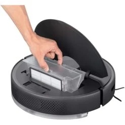 Xiaomi Saugroboter Roborock S6 Pure, Schwarz, Ladestation, Wischfunktion, Laufzeit 150 Minuten -Einrichtungsgeschäft 5a86d19998468b18c2aec1331c8f1b766dd80aaa saugroboter roborock s6 pure schwarz