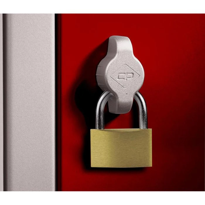 CP-Möbel Spind S 2000 Classic, Mit Sockel, Rubinrot, 4 Abteile Mit 8 Fächern, BxT: 119 X 50cm 7 CP-Möbel Spind S 2000 Classic, Mit Sockel, Rubinrot, 4 Abteile Mit 8 Fächern, BxT: 119 X 50cm – Bild 5