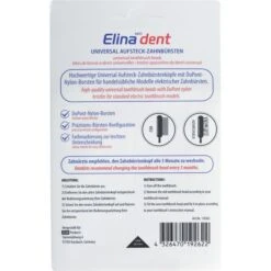 Elina-med Aufsteckbürsten Dent, Für Oral-B Pro, Genius Und Vitality, Weiß, 4 Stück -Einrichtungsgeschäft 603d3a12557f2bfa2734bd327c45e3b576ac0708 aufsteckbuersten elina med dent